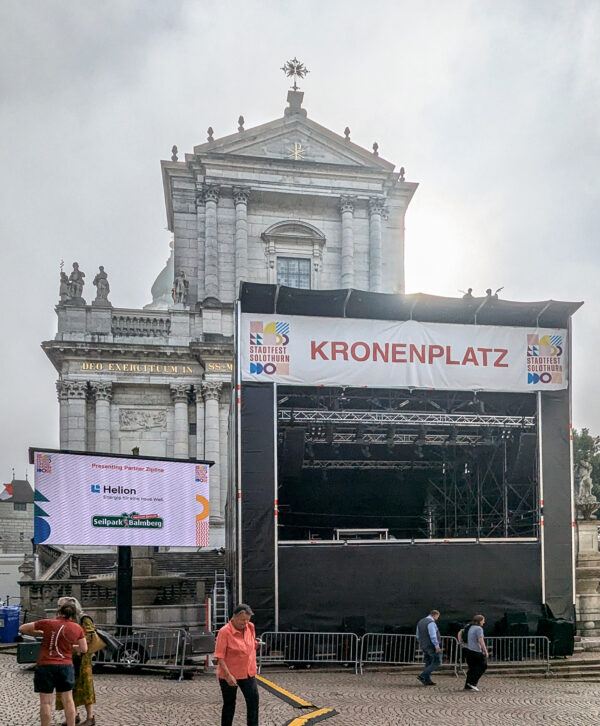 Eventbau – Bühnen 1 – Rohrer Suisse AG